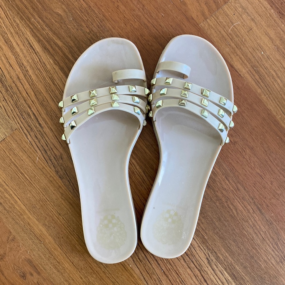 Vince Camuto Rhinestone Slides